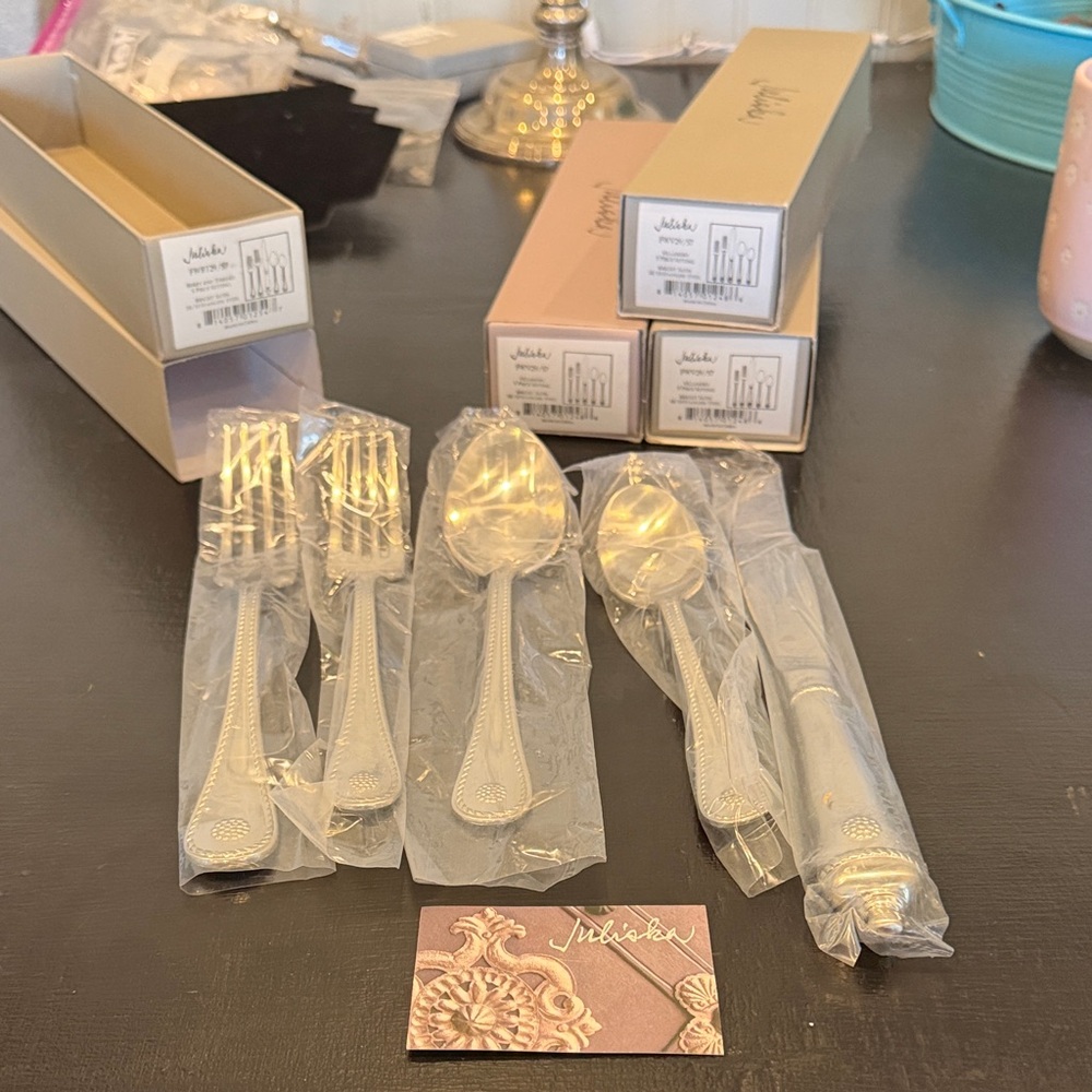 Juliska Berry & Thread Elegant 5 pc Flatware Collection